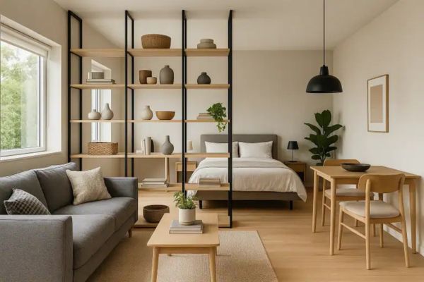 20 ideias de prateleiras criativas para studios