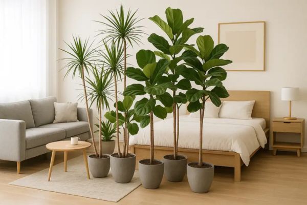 As plantas também podem ser aliadas na hora de pensar em como dividir ambientes 
