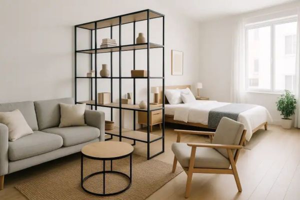 Como dividir ambientes em apartamentos sem paredes
