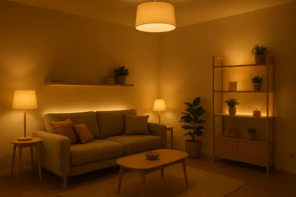 Dicas de iluminação que deixam seu apartamento mais aconchegante