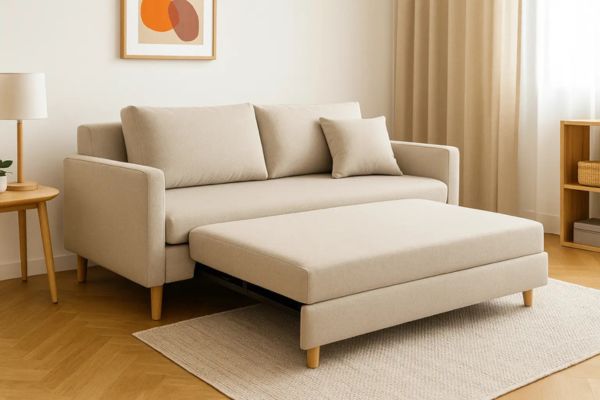 Estrutura reforçada garante estabilidade e conforto no uso diário.