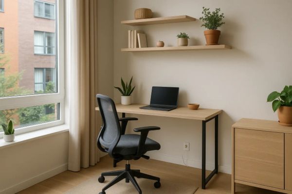 Como montar um home office funcional em 20m²