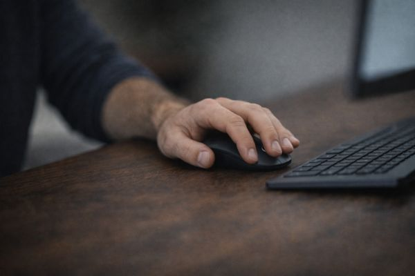 Pessoa com dificuldade de começar